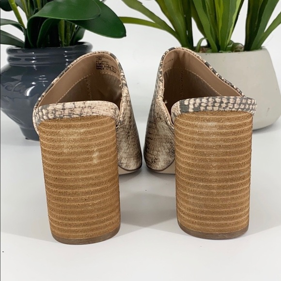 Steven By Steve Madden Snake Print Heels - Picture 3 of 7